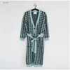 Winter Houndstooth Knitted Long Cardigan Sweater Women Sleeve V-neck Belted Single Breasted Vintage Korean Fashion Top 210513