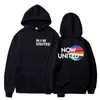 Nu United Oversized Hoodies Men Sweatshirts Winter Un Team Kids Harajuku Hoodie Now United - Bättre album Streetwear Women 211231