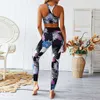 Nouveau 2 pièces SeamlGym Yoga ensemble FitnWorkout ensembles Yoga Out convient pour les femmes athlétique Legging vêtements de sport pour femmes costume #2 X0629