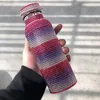 Water Bottles Solid Exquisite Design Stainless Steel Insulated Glitter Bottle For Home