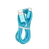 Cavi micro USB intrecciati in nylon di tipo C Caricabatterie per cavo di ricarica dati di sincronizzazione a ricarica rapida per cavo per smartphone Android V8 1M 2M 3M