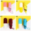 juchiva Capsule Mini Pocket Umbrellas Anti-uv Waterproof Portable Travel Folding Umbrella Fashion Women Gift 4 Colors Optional BT6623