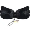 2 färger fjärilformad bras tryck upp strapless självhäftande bras osynlig bras silikon bh moderskap intimerar