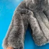FANPUGUIZHEN FAUX Fur Coat Winter Fake Jacket Fashion Mink Outwear Tjock Kvinnors Overcoat 211220