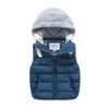 bambini piccoli gilet bambini cotone imbottito addensare gilet outwears baby boygirls inverno giacca calda vestiti top 211203