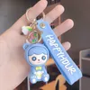 Leuke Cartoon Guard Doll Sleutelhanger Meisje Hart Minnaars Rugzak Student Auto Gift Hanger PVC-sleutel