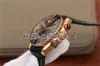 OMF Cal A9901 Мужские автоматические часы с хронографом из розового золота, черный полированный безель и циферблат 232 63 46 51 01 001 Super Edition Black Bal203l