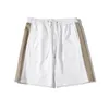 Sommer-Mann-Shorts mit geometrischem Buchstaben, modische Freizeit-Shorts, elastische Taille, kurze Hosen für Herren-Sportbekleidung, S-2XL, optional223r