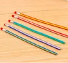 Business Industrial Drop Leverans 2021 Korea Söt flexibel mjuk penna med Eraser Stationery Färgglada Magic Bendy Pencils Student