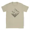 Men's T-shirts the Diamond Range Men Outdoors Mountains Hiking National Parks Cotton Male Basic Tees Plus Size Clothes