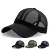 Hommes femmes été pleine maille casquette de Baseball séchage rapide refroidissement Protection solaire randonnée Golf course réglable Snapback chapeau