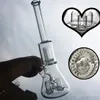 Base de bécher Bong Narguilés Fumer Tuyau Barboteur Verre Bongs D'eau Recycleur Dab Rigs Avec Bol de 18mm