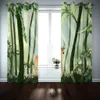 2021シンプルな窓のカーテンの森の動物写真の印刷のカーテンのための室内寝室の贅沢な遮光3D