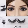 3D Faux Mink Lashes 20mm-23mm Fluffy Eyelash Dramatic Long Thick Wispy Eye Lash Makeup DD Curl Eyelashes