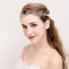 Charming Opal Crystal Vine Gold Silver Color Wedding Hair Accessories Bridal Headband Handmade Women Headbands Jewelry