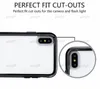 coloré Transparent Case Antichoc Dur PC Clear Phone Cases Couverture Arrière Pour iPhone 11 Pro Max XR XS 7 8 Plus Samsung S20 S10 NOTE9