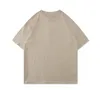 Дизайнерские женщины мужские рубашки грудь буква писать футболки с коротким рукавом негабаритный негабаритный футболки.