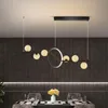 Kolye Lambaları Nordic PLA Gezegen Işıkları Modern Yaratıcı Avizeler Yatak Odası Yemek Odası Işık Mutfak Restoran LED Aydınlatma Armatürleri