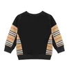 Autumn Baby Boys Sweater Toddler Boys O-Neck Jumper Cotton Long-Sleeve Fashion Sweaters Children Clothes Kids Striped Coats Q0716