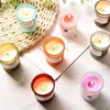 Aromatherapie kaarsen romantische verjaardag geurende kaars creatieve souvenir Valentijnsdag 15 smaken kunnen aangepast label Home Decor HH21-365