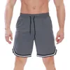 Shorts masculinos para treino de musculação, malha leve e respirável para o verão, calças curtas de praia M-XXXL masculinas