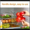 Housekeeping Organization Home Gardenrefrigerators Receive A Case Container Storage Containers Clear Fridge Organizer Bottles & Jars Drop Del