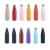 Mugs 500ml Cola Shape Thermos Reusable Tumblers Stainless Steel Cups Vacuum Insulated Double Wall Water Bottle Thermal Sublimation ZL0386