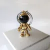 New Fashion Handmade 3D Astronaut Space Robot Spaceman Keychain Keyring Alloy Gift For Man Friend