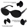 2021 Moda Oval Güneş Kadın Erkek Marka Tasarımcısı Vintage Gradyanlar Renk Lens Çerçeve Sevimli Stil Güneş Gözlükleri UV400