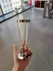 Wegwerp servies 12 stks Plastic Champagne Cup Hoogwaardige bruiloft Flute Creatief gebruiksvoorwerpen voor feest