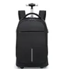 Inch School Trolley Backpack Bag voor tieners grote wielen reizen ronddraaien op Trave Rolling Bagage Bags4149510