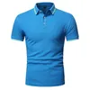 De senaste männen Casual Summer Shirt Brand Fashion Business Cotton Short Sleeve Sport Bekväma SH Polos