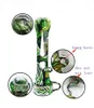 Fashion latest Colorful printed silicone smoking pipes Convenient integrated color pipe hookahs