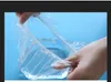 Tampa de chuveiro descartável espessa 100 pcs / saco transparente Spa Salon Hotel Elastic Bathroom Product Accessoriess Ship by DHL