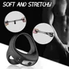 NXY Cockrings Amazing Couples Vibrating Pleasure Ring Le plus récent 10 Modes Delay Time Wearable Massager for Men Make Her Afraid Your Fighting Power 1214