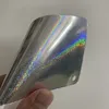 Holographische funkelnde Glitzer-Laser-Vinylfolie, Auto-Wrap-Aufkleber mit Luftblasen, DIY-Verpackungsfolienkleber