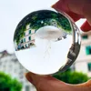 Nowością elementy 60 mm 3D Jellyfish Crystal Ball Laser Grawerowane miniaturowe kuli szklane globe stojak na dekoracje domowe 301S