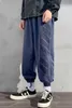 2020 Hip Hop Chłopiec Elastyczna Talia Spodnie Harema Mężczyźni Streetwear Punk Casual Spodnie Joggers Męska Kostka Długość Męskie Spodnie Dysfunda Y0927