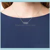 Pendant & Pendants Jewelry 100% Stainless Steel Paper Clip Necklace For Women Paperclip Chain Necklaces Punk Choker Mirror Polished Never Fa