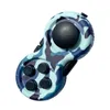 Fidget Pad Doigt Jouet Sensoriel Camouflage Couleur Gamepad Modèle Cube Amusant Bouton Poussoir Poignée Main Contrôleur Soulagement Du Stress Décompression Jouets Anxiété Reliever