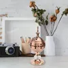 Bougeoirs 1pc fer art chandelier creux-out stand bâton parfumé à la maison