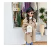 Little Girl Purse Fashion Cute Mini Twill Design Lettre 6 Pure Color Square Pu épaule Messenger Voyage en peluche Exquise Portable Princess Sac