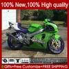 川崎忍者ZX-750 ZX7R ZX750 ZX 7 R 96 97 ZX 7R ZX 750 ZX-7R 1996 1997 1998 1999 00 01 02 03 OEMフェアリングファクトリーグリーン