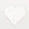 Favore di partito Puzzle all'ingrosso a forma di cuore Puzzle in legno vuoto a sublimazione MDF Puzzle Giocattoli per bambini Regalo di compleanno Prodotto popolare 10 5bdH1