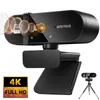 Webcam 4K pour PC Caméra Web 2K 1080P Web Cam USB Caméra vers Ordinateur avec Microphone Full Hd 4 K Web Can Autofocus