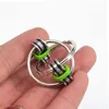 Dekompressionskedja Fidget Hand Spinner Finger Toys Metal Vent Toy Bike Keychain Key Ring Boring Antistress Gifts Novelty Gag Leksaker