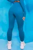 Yoga -outfit vnazvnasi naadloos naakt gevoel nylon workout sport leggings vrouwen snel droge hoge taille trekkoord zachte panty's gym broek