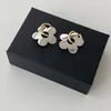 Statement Fashion Metallic Flower Earrings For Women Personality Temperament New Jewelry pendientes