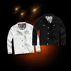 Men's multi-color stretch Cotton denim Skinny Jacket Slim Regular Denim Classic Retro Lapel Casual jeans 211008