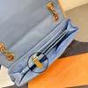 2021 Fashion Shoulder Bags Designers Women Sheepskin Messenger Bag Hardware Buckle Chain Flip Wallet Six Colors
